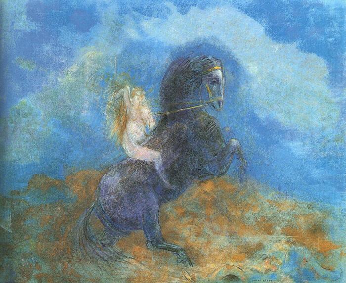 The Valkyrie, Odilon Redon